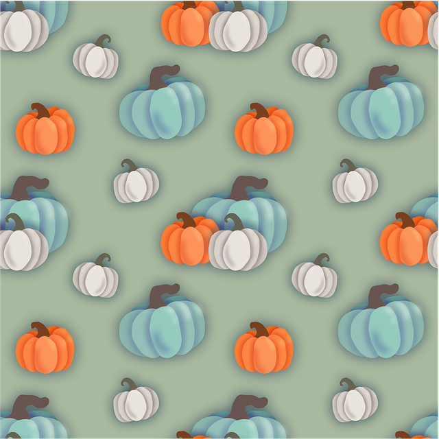 Kürbis, Muster, Dekoration, Herbst