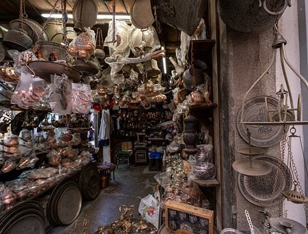 Turecko, Bazar, Historický, Ulice