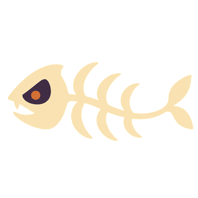 Esqueleto De Pescado, Espinas De Pescado
