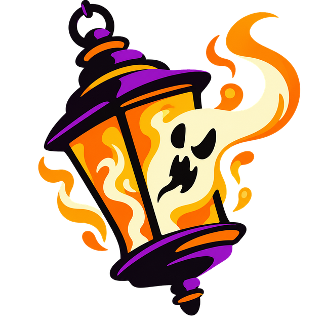 Geist, Laterne, Halloween, Spukhaft