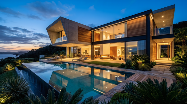 Luxe Villa, Infinity Pool