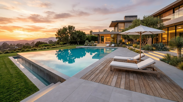 Infinity Pool, Moderne Luxe Villa