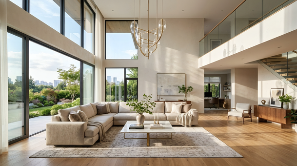 Luxe Woonkamer, Modern Interieurontwerp