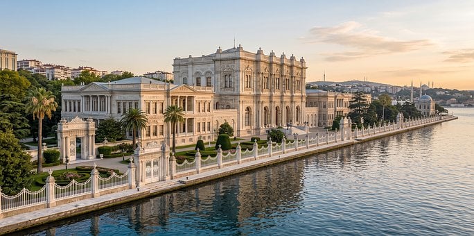 Palác, Bospor, Istanbul, Turecko