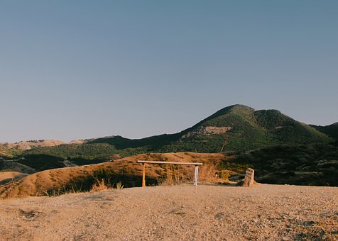 Fjell, Sandsti, Sommerlandskap, Himmel