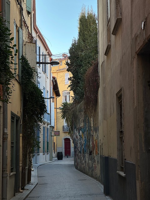 Îngust, Stradă, Mural, Arhitectură