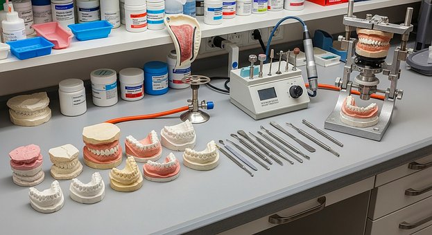 Tandlægevidenskab, Laboratorieudstyr
