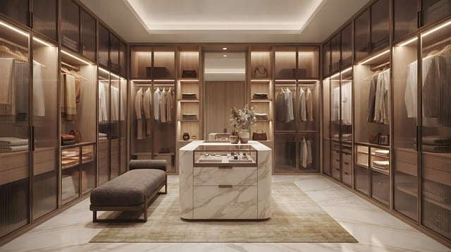 Walk-In Closet, Luksus, Garderobe