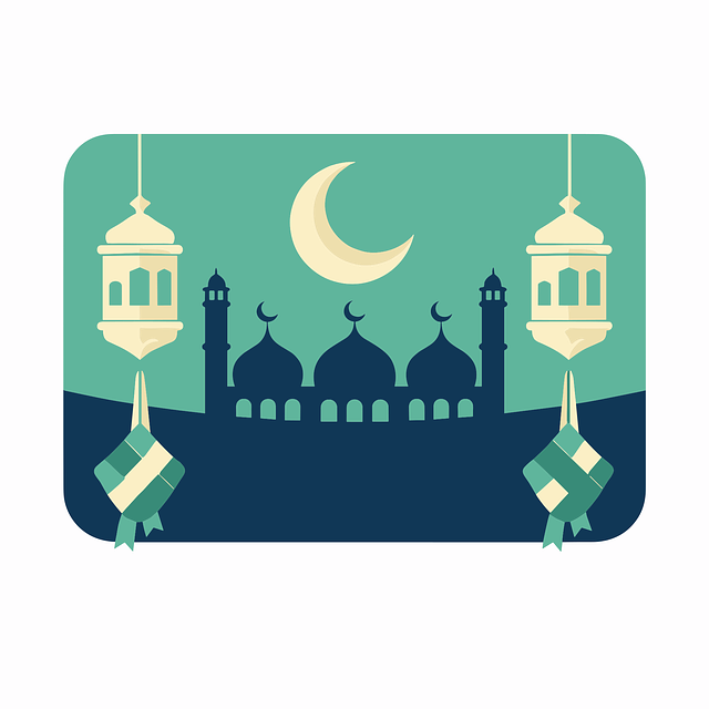Islam, Eid, Ramadán, Mesiac, Lucerna