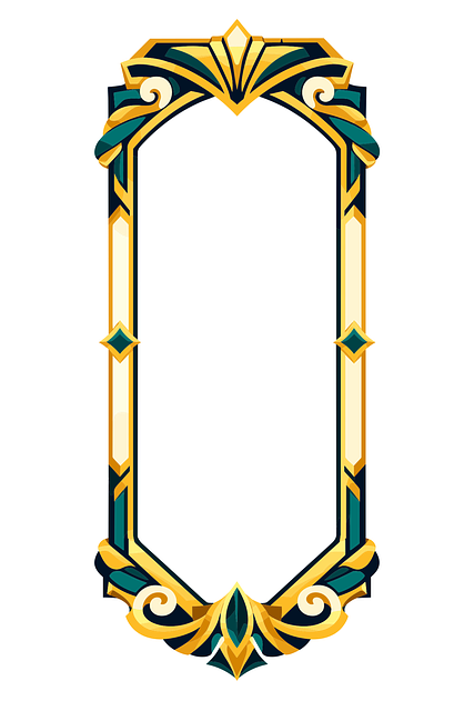 Rám, Dekoratívny, Umelecký, Ornament