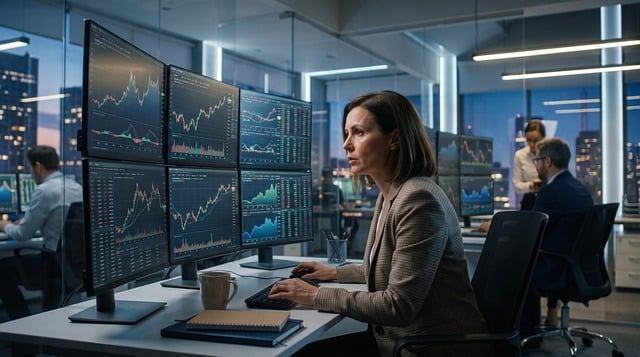 Free ai generated analyst financial illustration