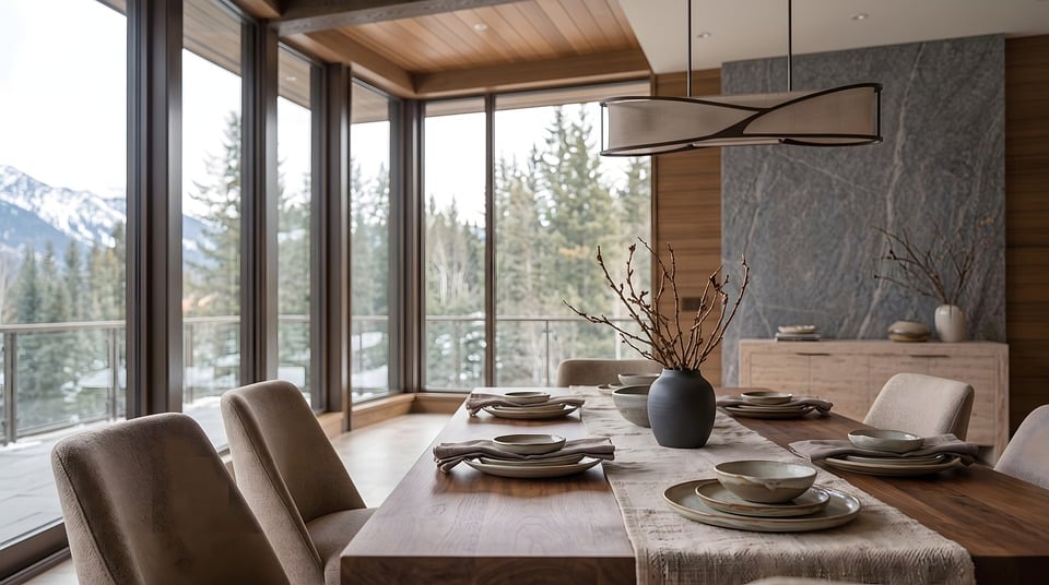 Modern luxury dining room Photo - Pixabay