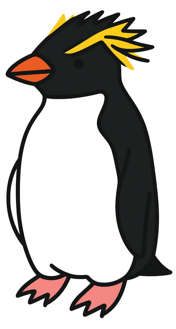 Pingüino Dibujos Animados Crestas - Foto gratis en Pixabay