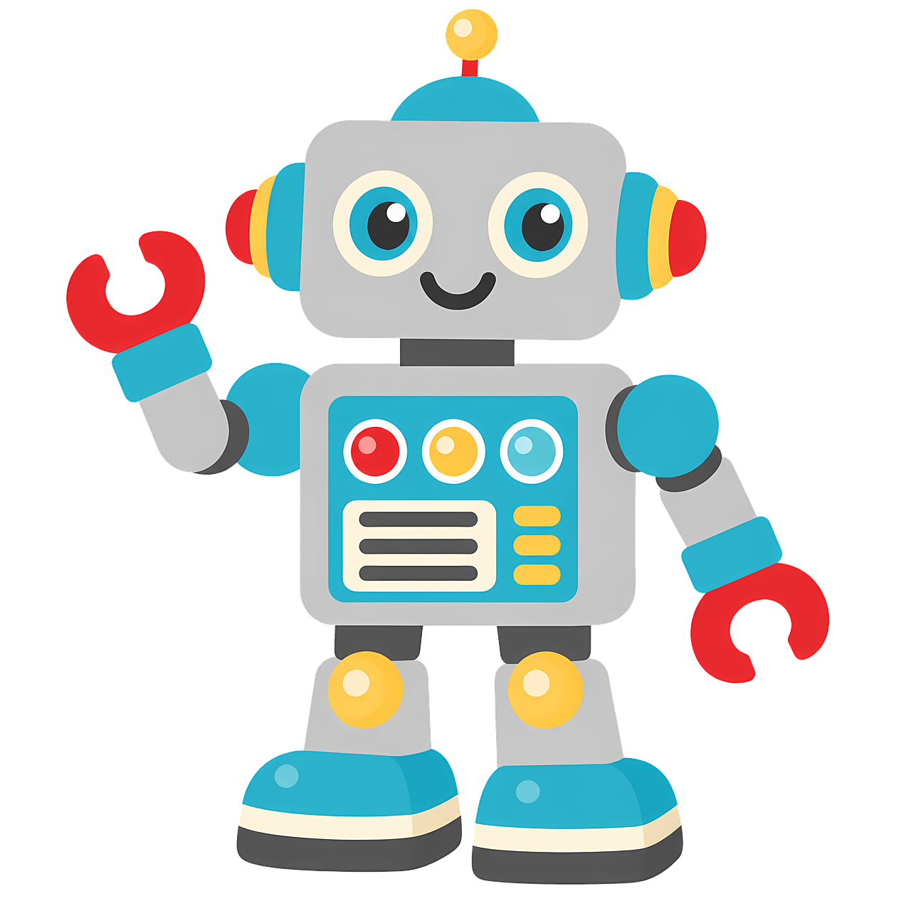 Cute retro toy robot Illustration - Pixabay