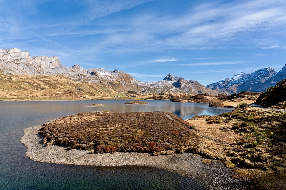 Questionare Landscape Alpine mountain lake in panoramic landscape Photo - Pixabay