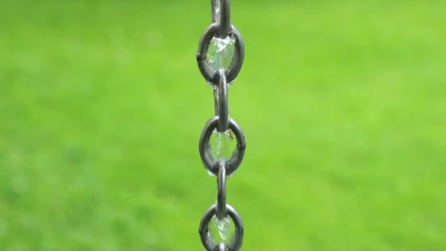 rain, raindrop, drops, nature, wet, waterdrop, close up, mood, chain, meadow, green, water, the atmosphere, iron, metal, silver