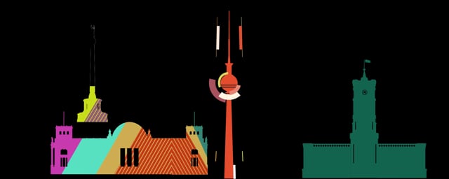 Berlin, City, Abstract, Germany, Modern