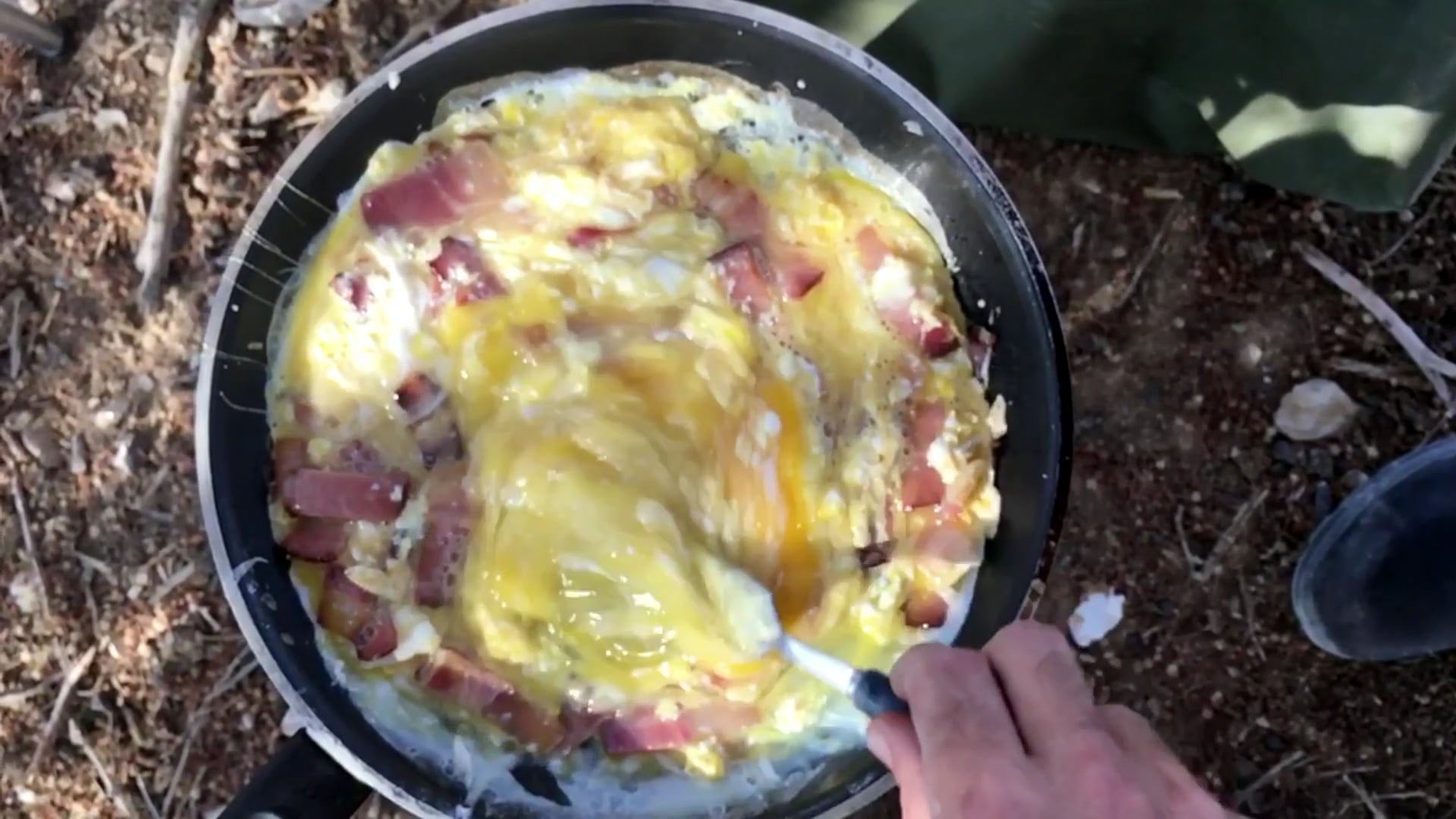 Breakfast Outdoors Camping Food