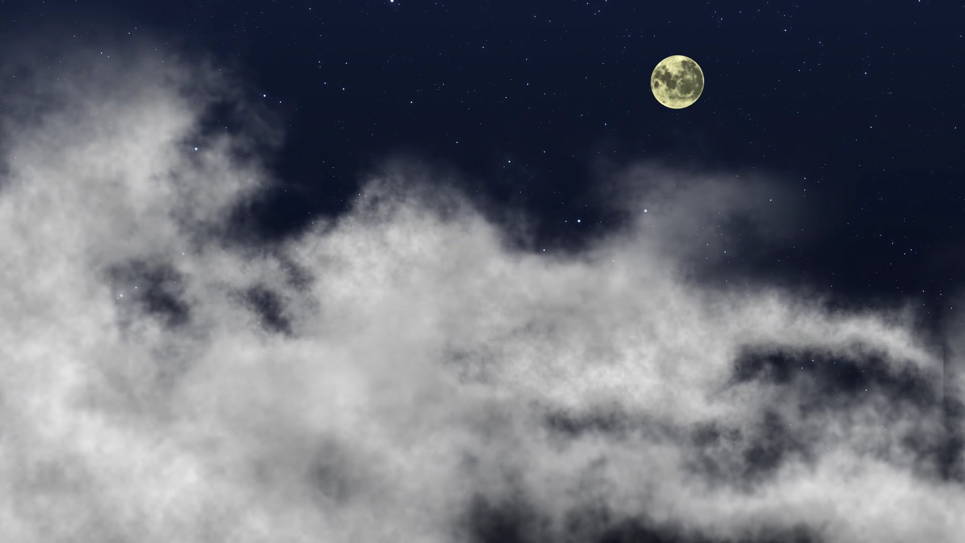 full moon — free pixabay stock footage