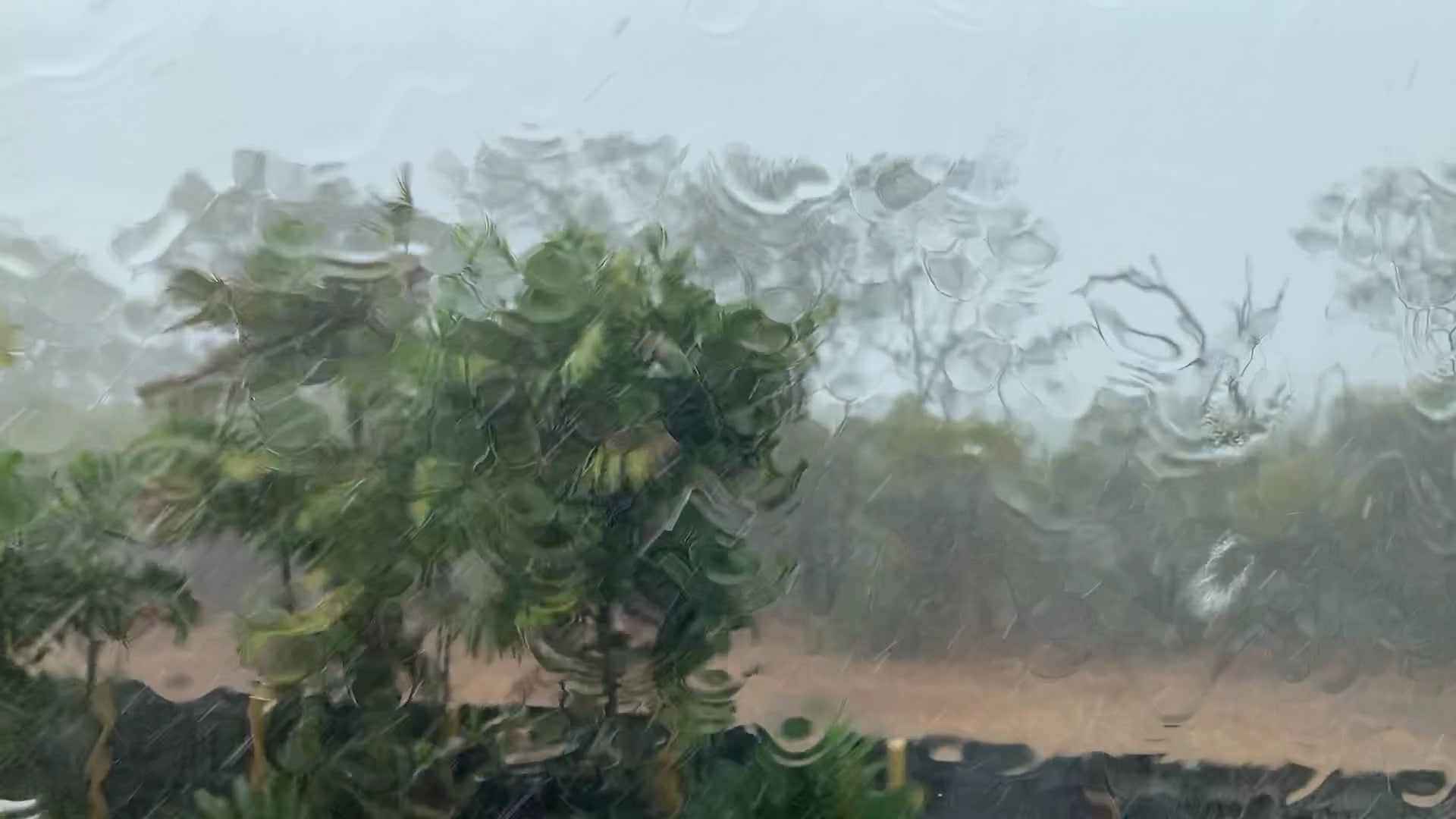 heavy rain