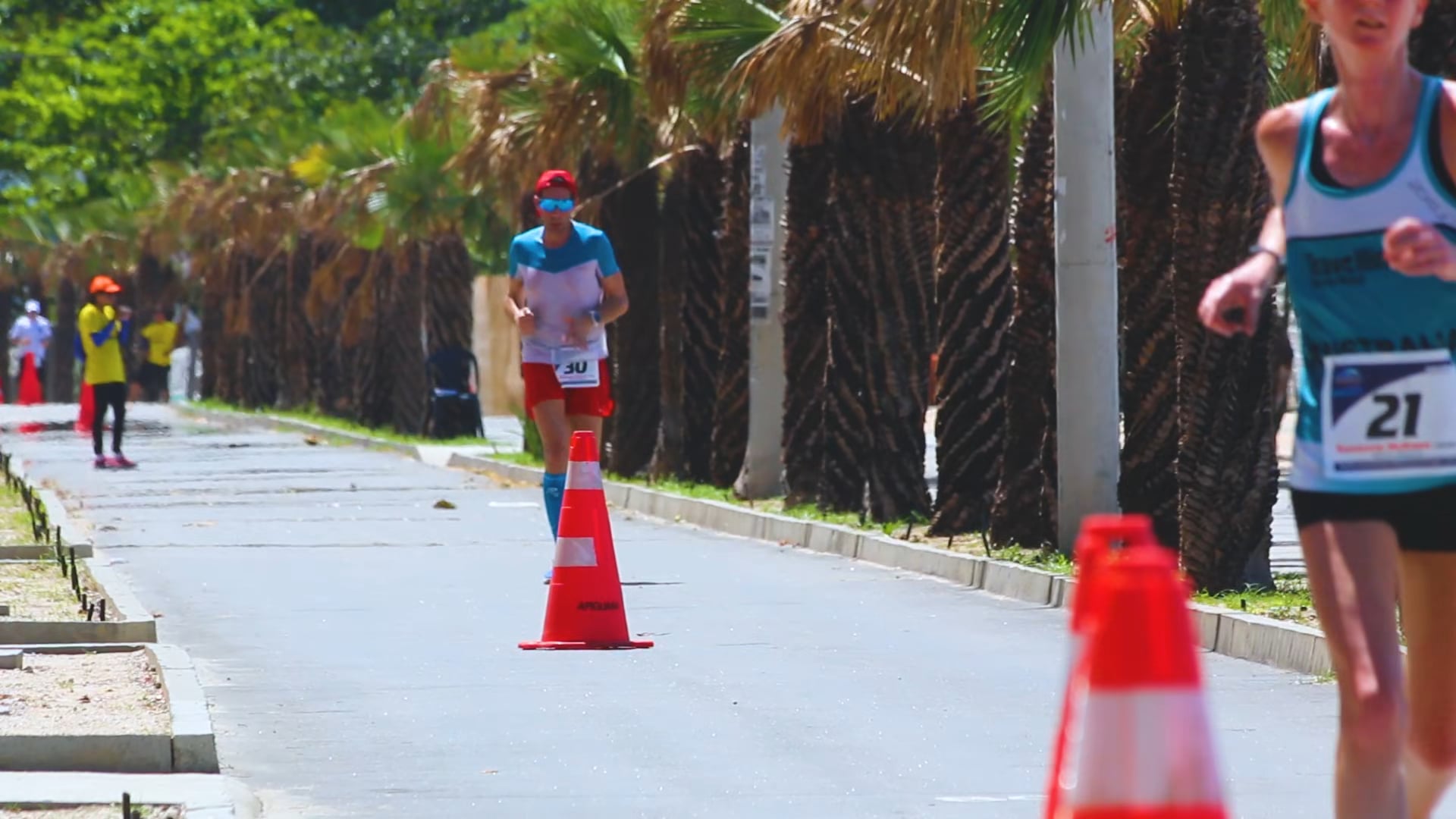 running