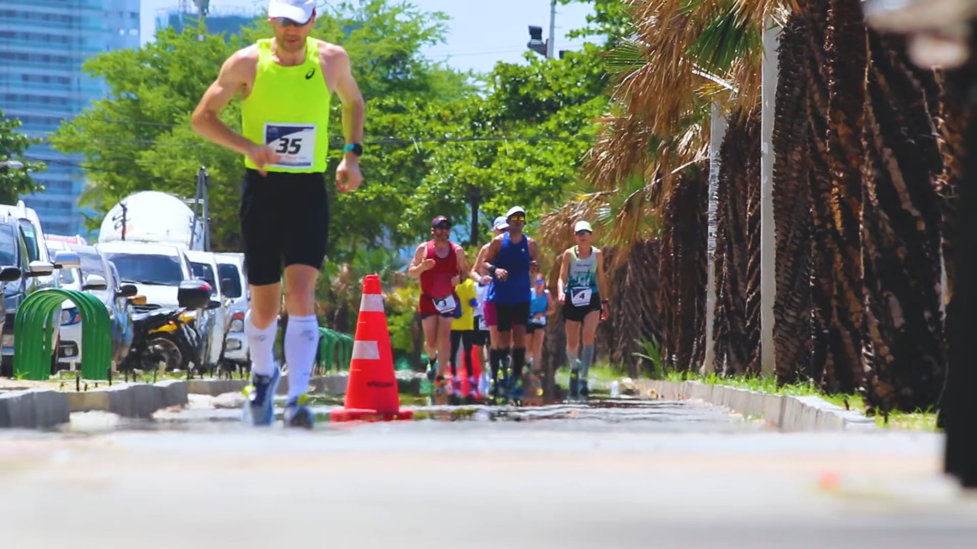running