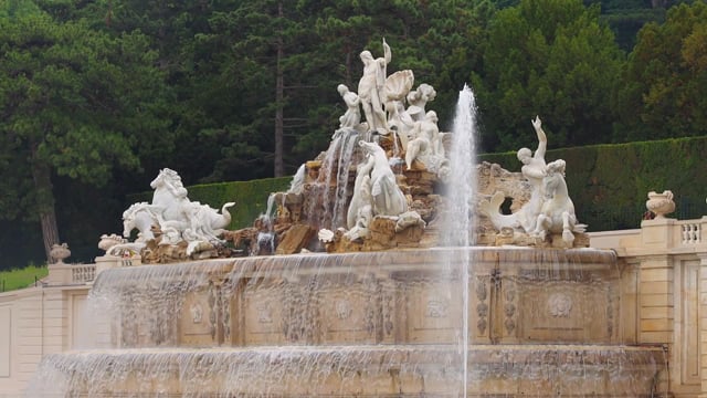 Istana Schönbrunn Air Mancur