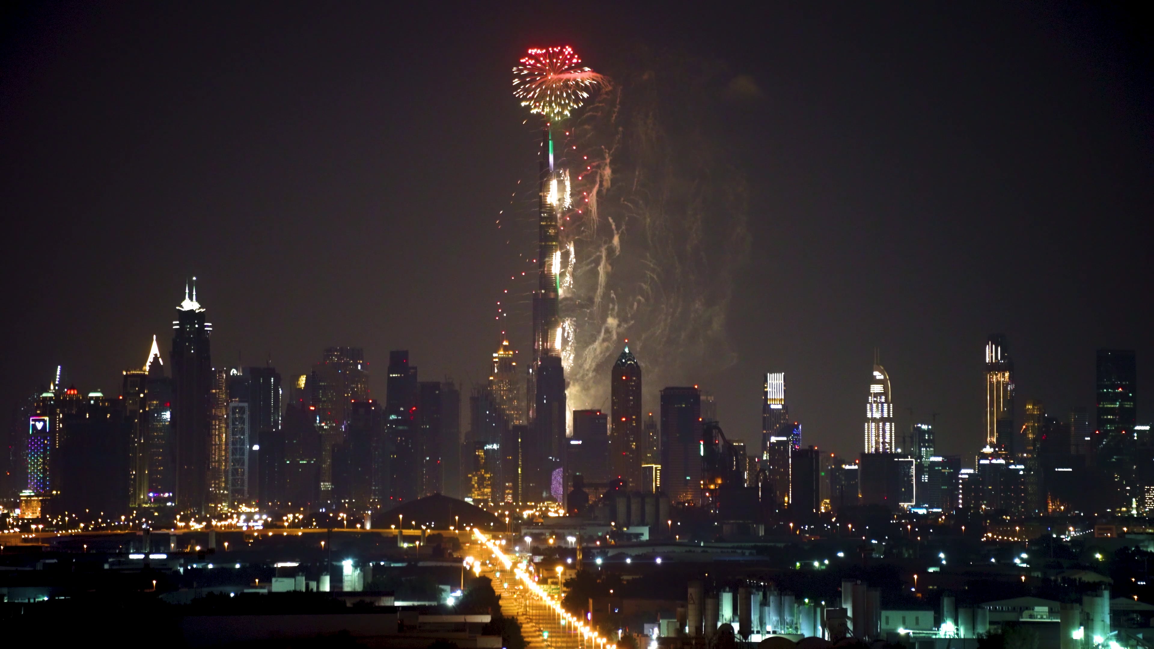 fireworks — free pixabay stock footage