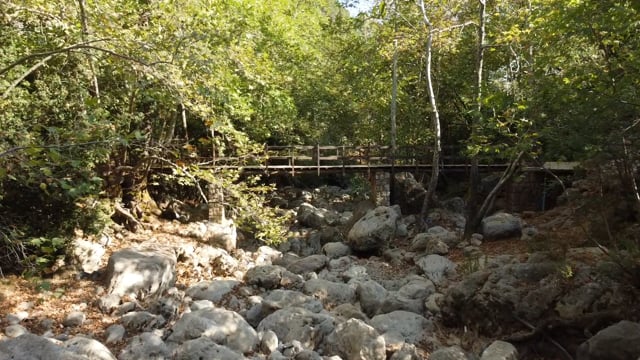 Bridge En Rocks Bridge, Rocks, River. Free Stock Video - Pixabay