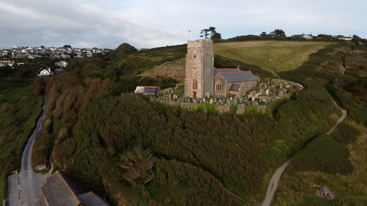 Church, Cemetery, St Werburgh, Wembury