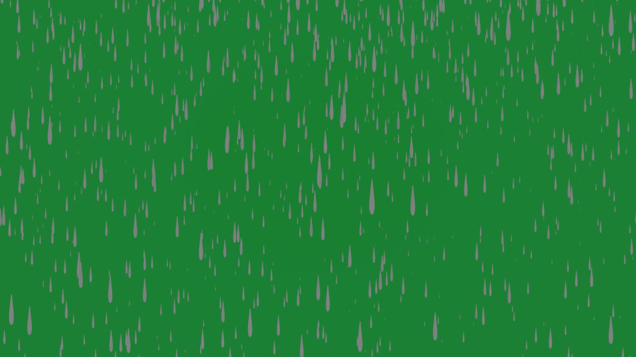 Rain, Green Screen, Loop. Free Stock Video Pixabay
