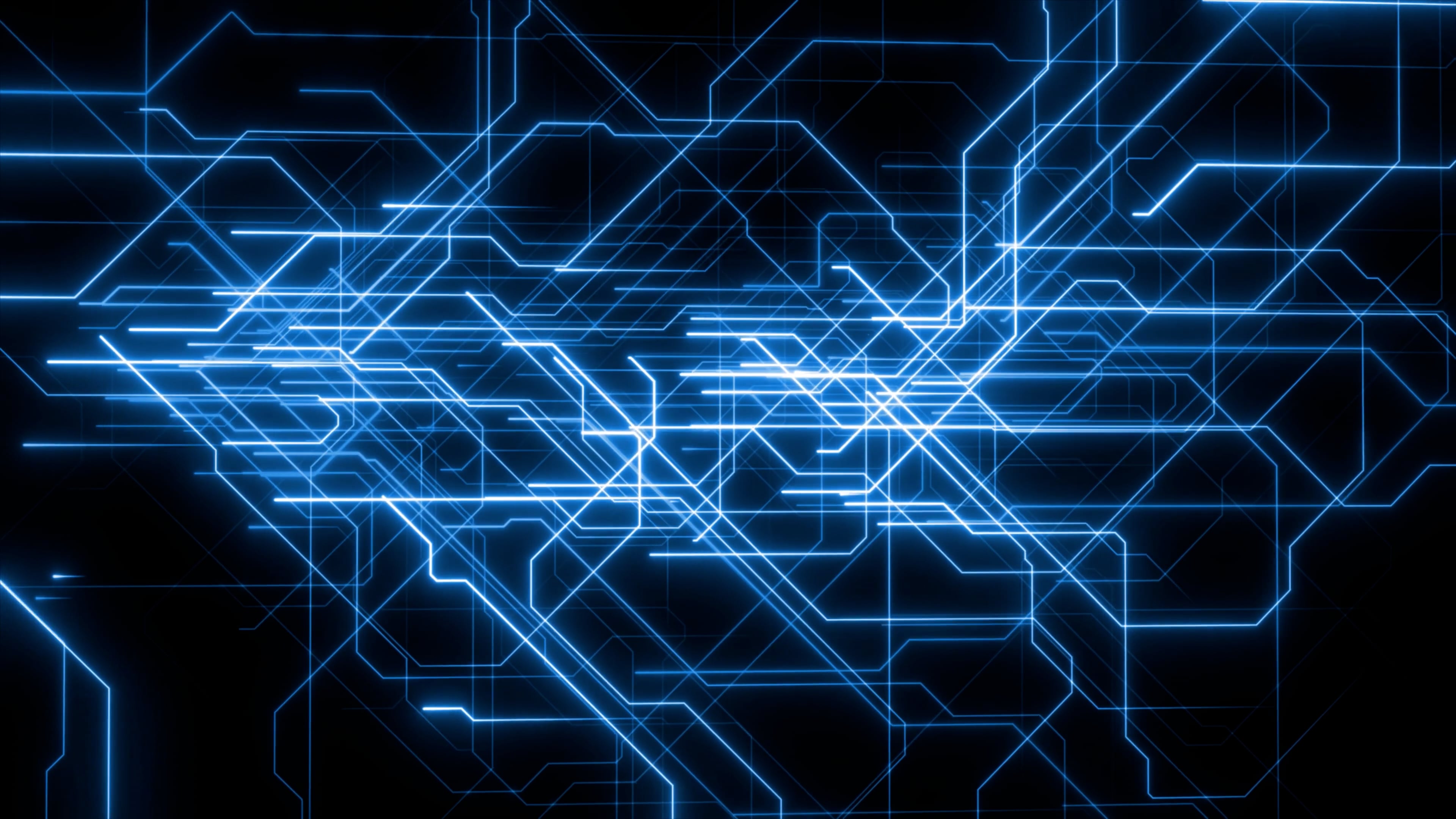 Futuristic Graphic Round Circular