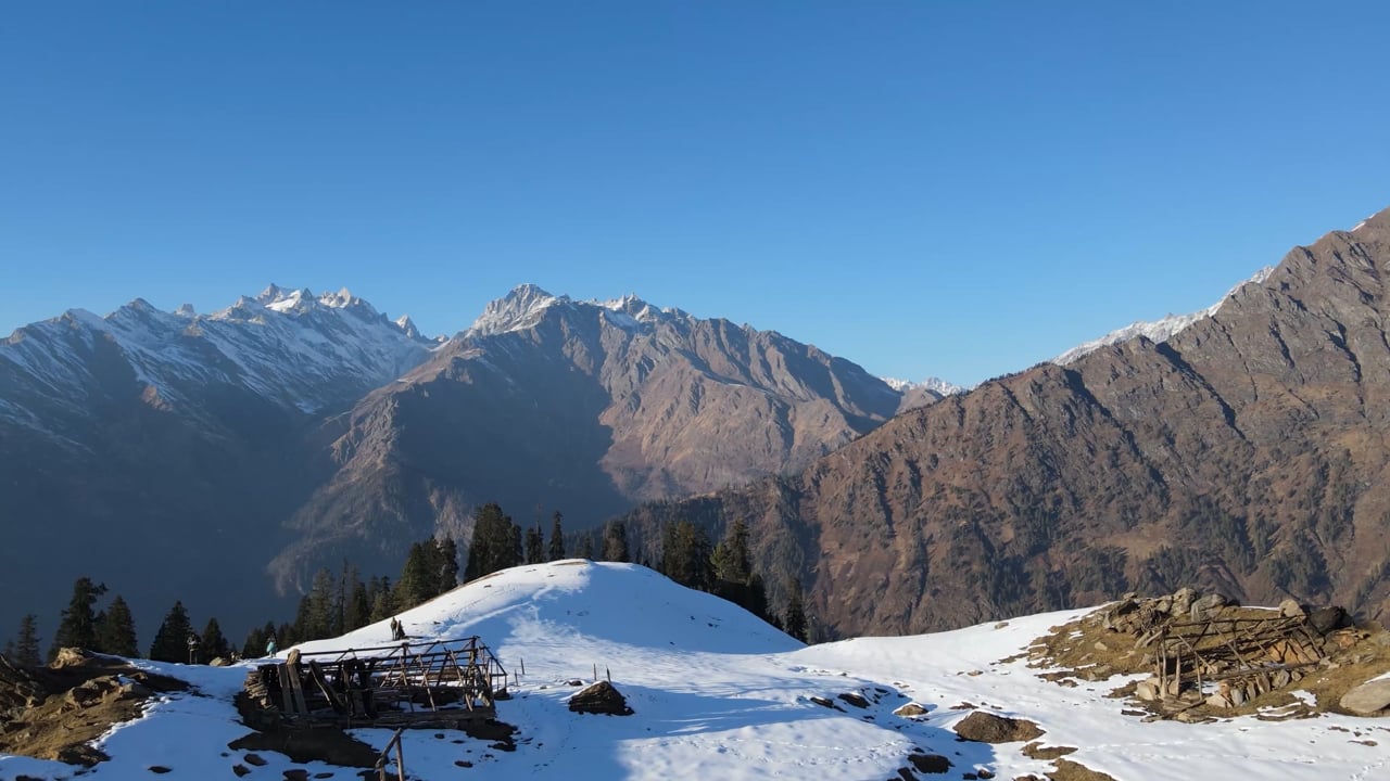 mountains, snow, drone, footage, travel, nature, view, winter, cold, tourism, sky, aerial, outdoor, background, vacation, rock, beautiful wallpaper, scenic, holiday, landscape