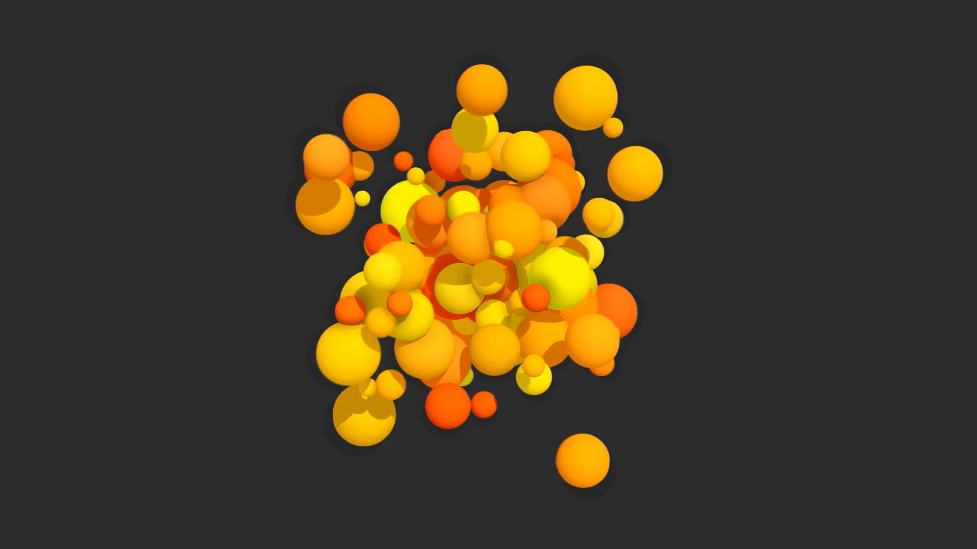 Bubbles Balls Particles Motion Graphics