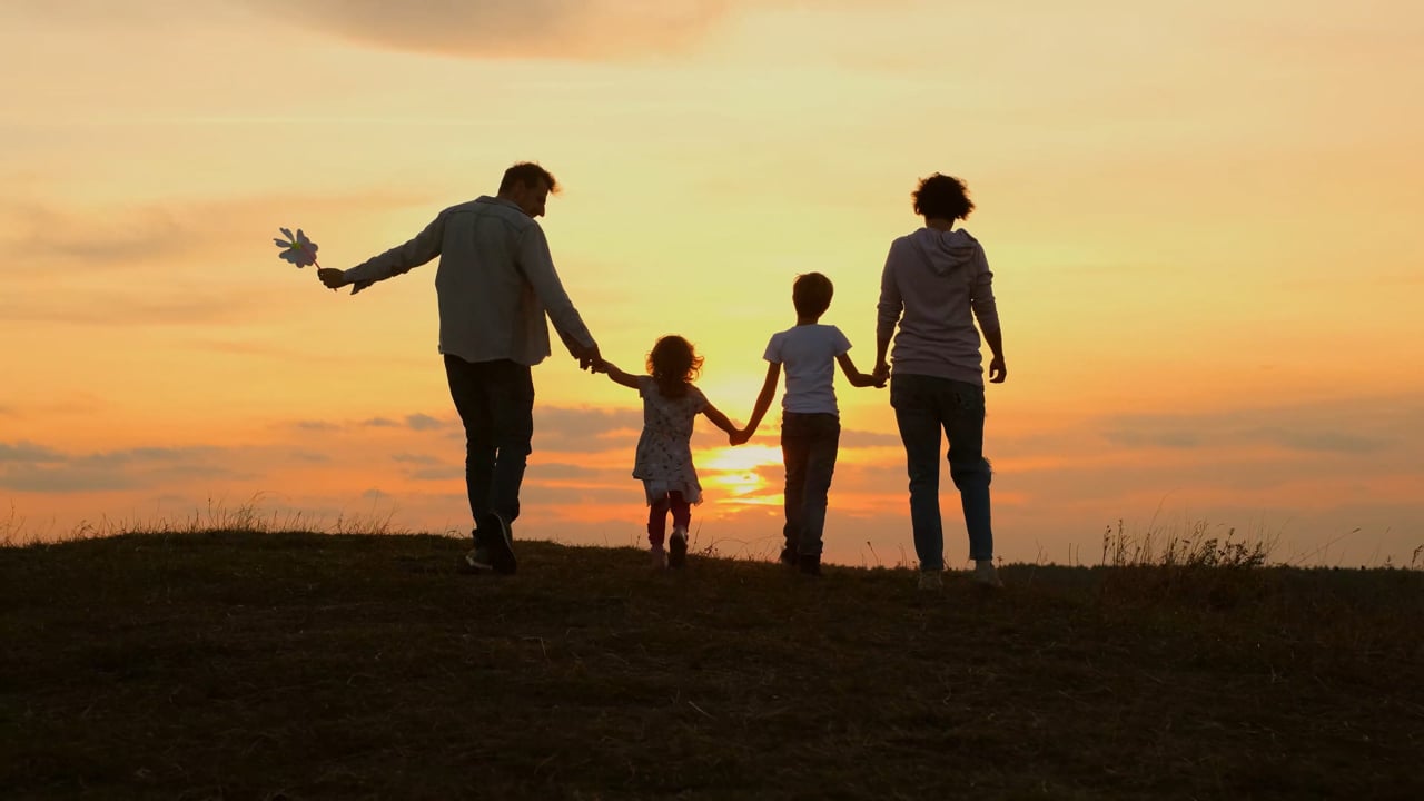 Familj Solnedg ng K rlek Free Video On Pixabay