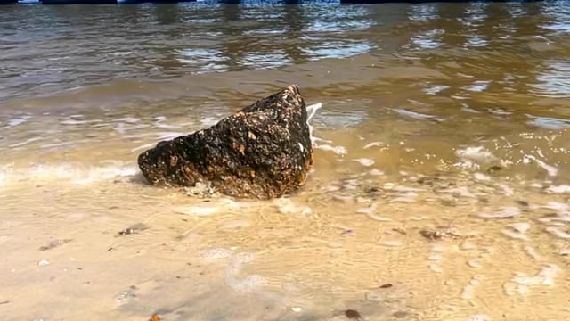 Waves Against Rock, Water Against Rock, Rock. Free Stock Video - Pixabay