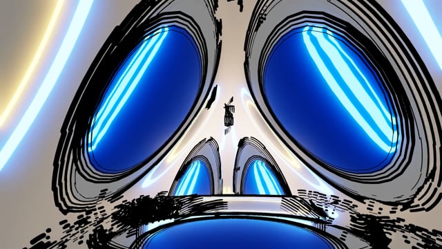 Triangle Tunnel Vj Free Stock Video Pixabay