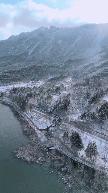 Mountains Snow Drone Free Stock Video Pixabay