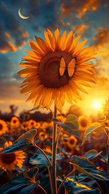 Ai产生的 花 向日葵 - Free video on Pixabay
