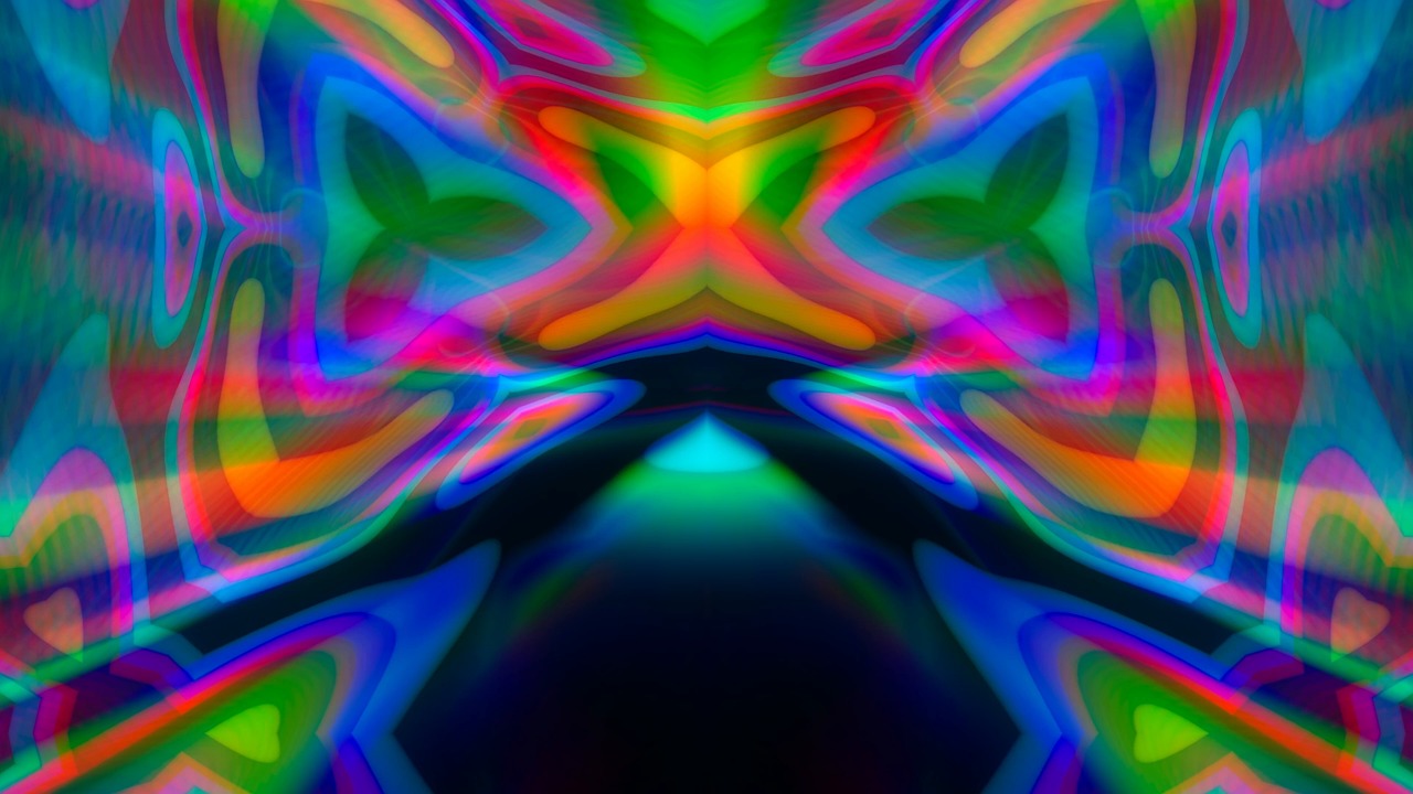 Psychedelic Pattern Prismatic Free Stock Video Pixabay 