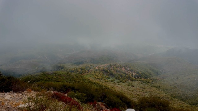 有雾的 多雾路段 小山 - Free video on Pixabay