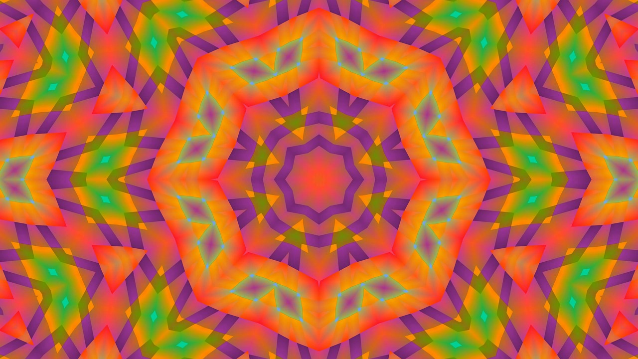 Circular Rotation Pattern Kaleidoscope, Circular, Rotate. Free Stock Video - Pixabay