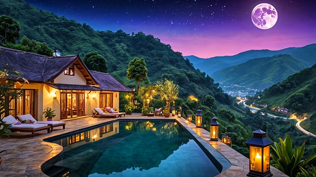 水池 奢华 小屋 - Free video on Pixabay