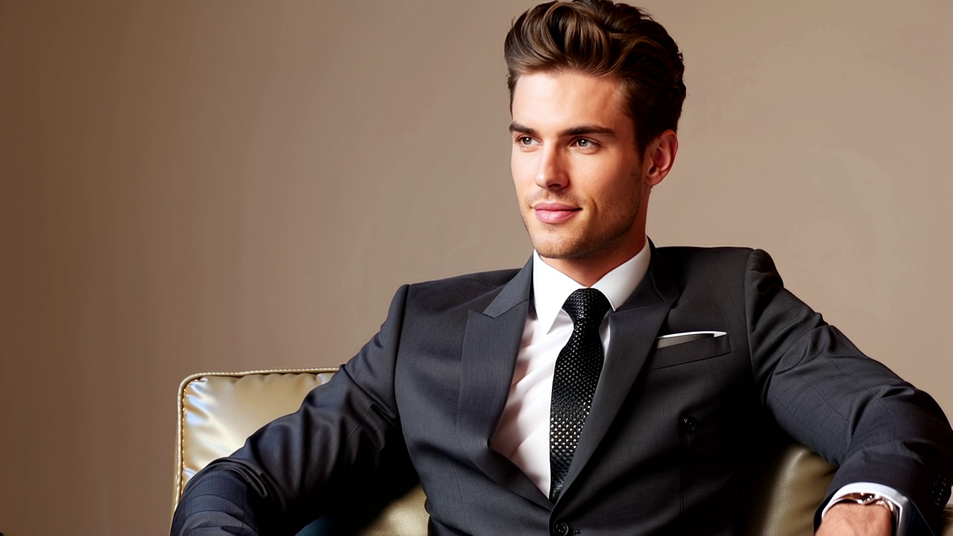 Ai Generated Man Businessman Men's Suit
