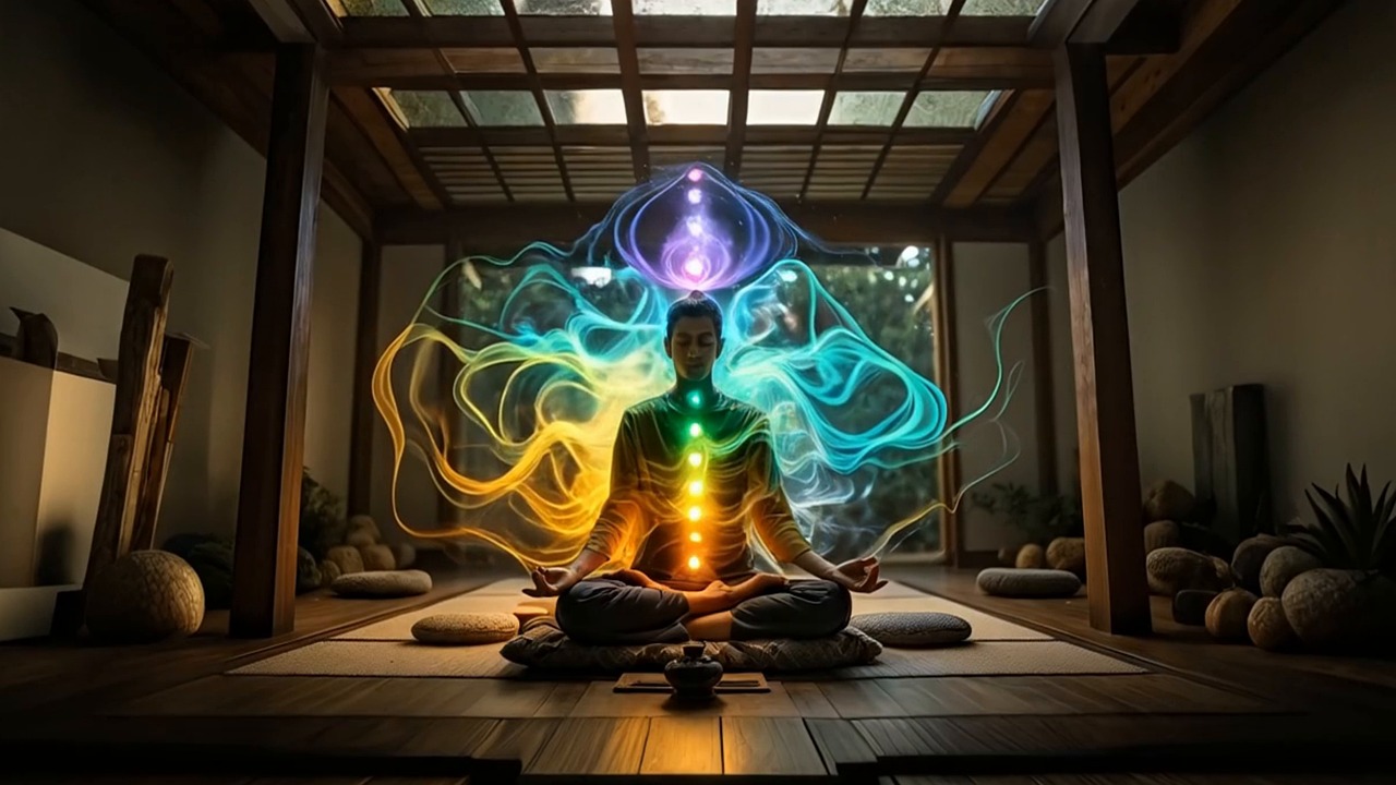 Meditation, Chakras, Energy Flow. Free Stock Video - Pixabay