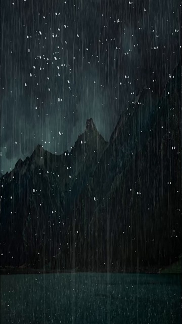 雨 下雨的夜晚 黑暗的 - Free video on Pixabay