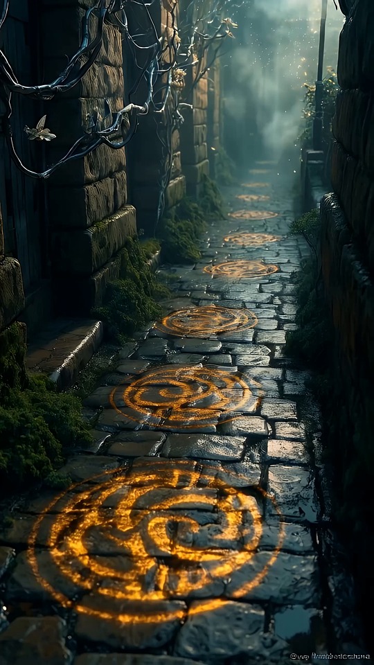 Pathway Rune Pathway, Enchanted, Runes. Free Stock Video - Pixabay