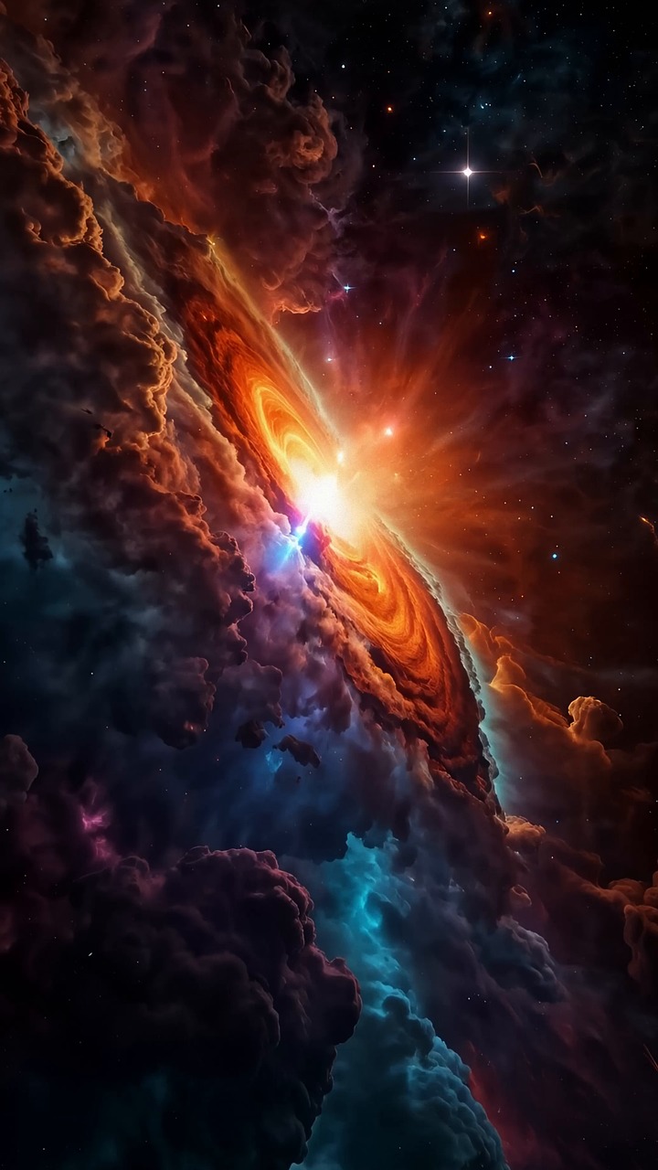 ai generated, space, cosmos, universe, expansion, explosion, galaxy, nebula, stars, astronomy, cosmic, supernova, blackhole, plasma, light, fire, gas, energy, clouds, bang, event