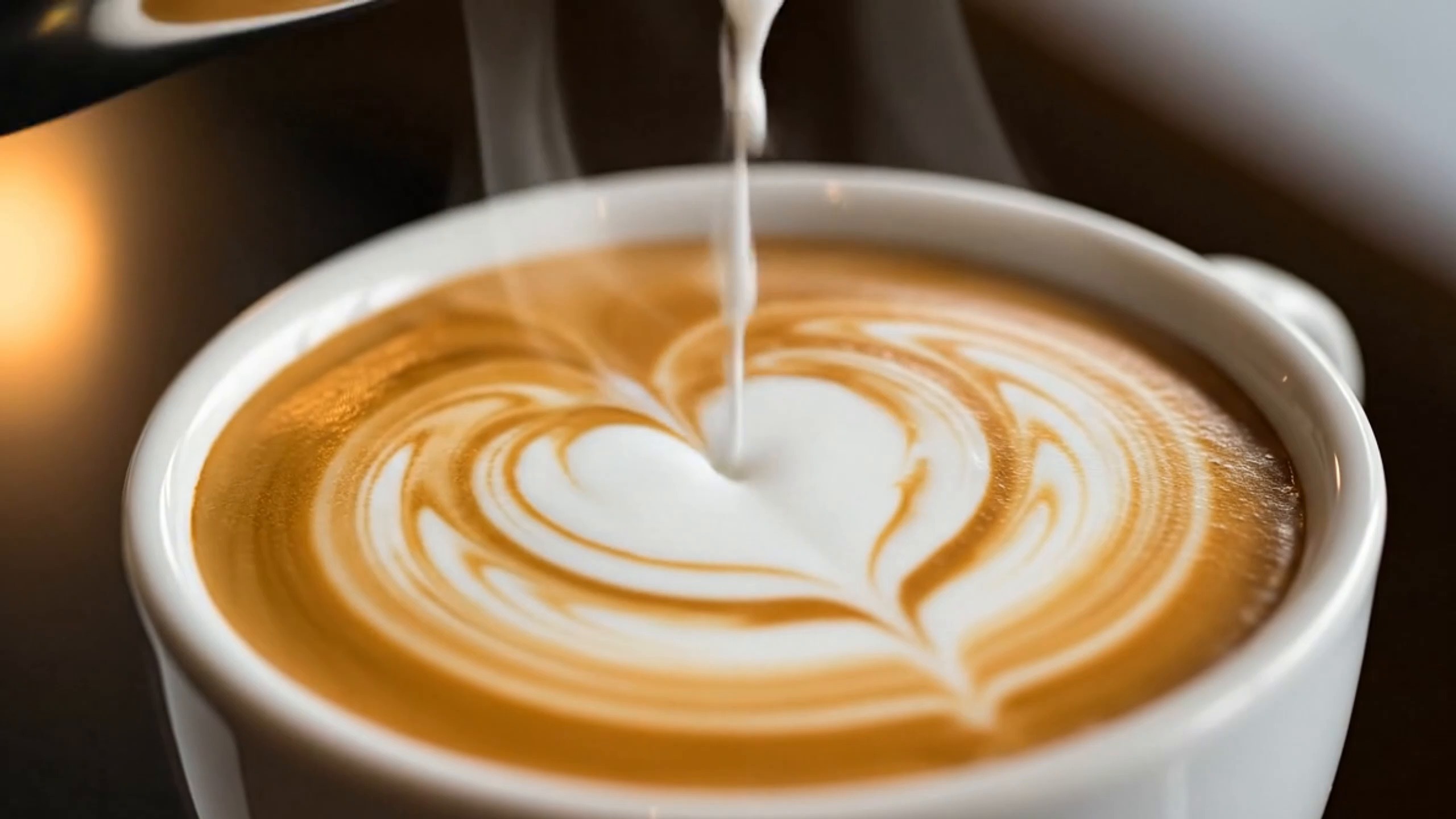 latte art pouring — free pixabay stock footage