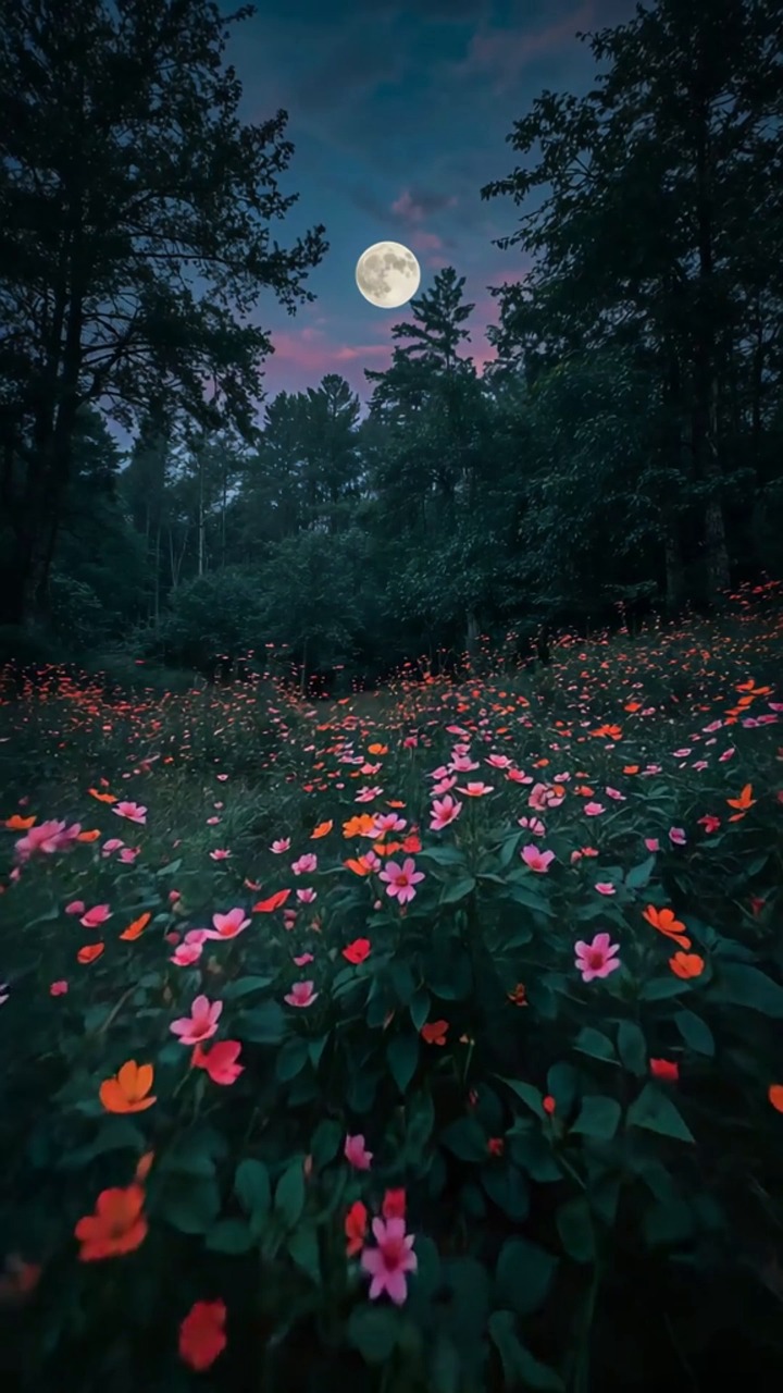 森林 晚上 夜晚 - Free video on Pixabay
